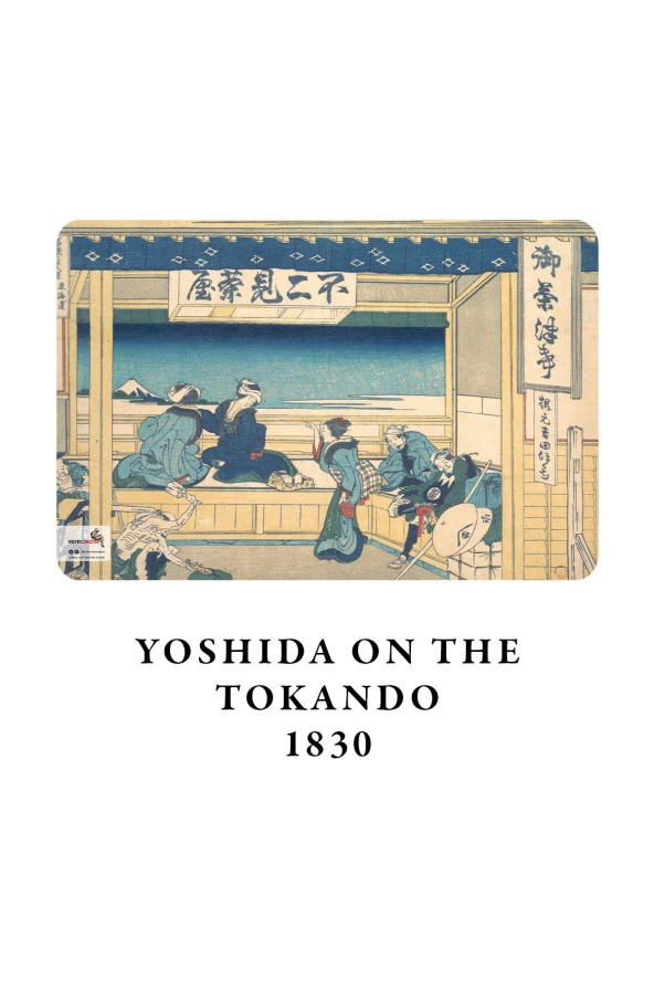 Hokusai 4'lü Defter Seti 2 - Mount Fuji Series Iı - Çizgisiz - 64 Sayfa - 14x21cm - 4