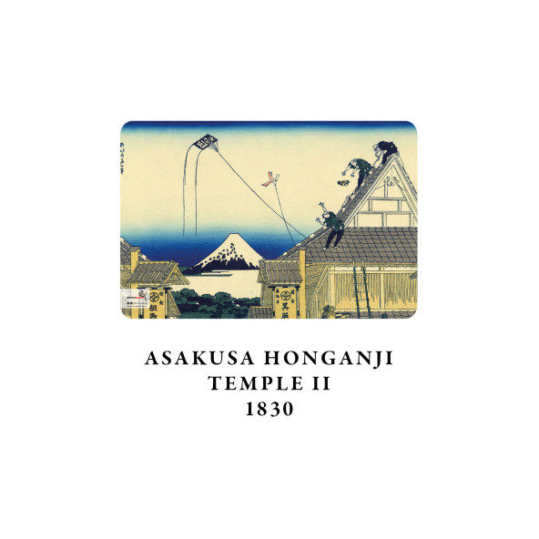 Hokusai 4'lü Defter Seti 3 Mount Fuji Series Iıı Çizgisiz 64 Sayfa 14x21cm - 3