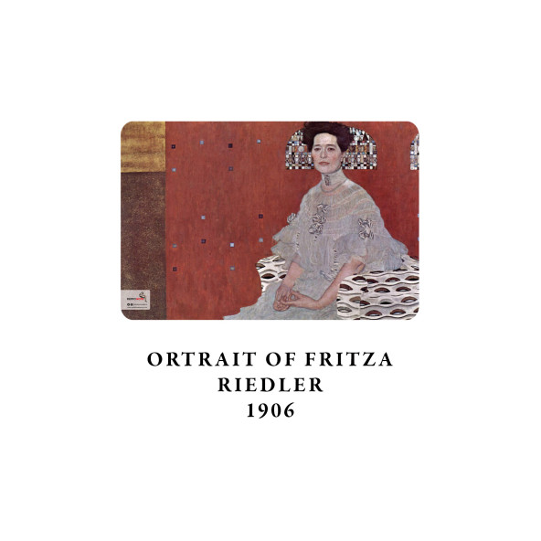 Gustav Klimt 4'lü Defter Seti 2 - Portraits And Landscapes Series - Çizgisiz - 64 Sayfa - 14x21cm - 3