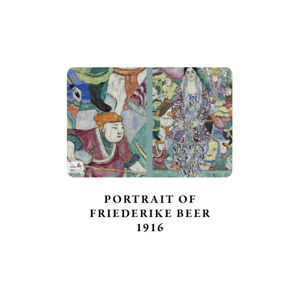 Gustav Klimt 4'lü Defter Seti 2 - Portraits And Landscapes Series - Çizgisiz - 64 Sayfa - 14x21cm - 5