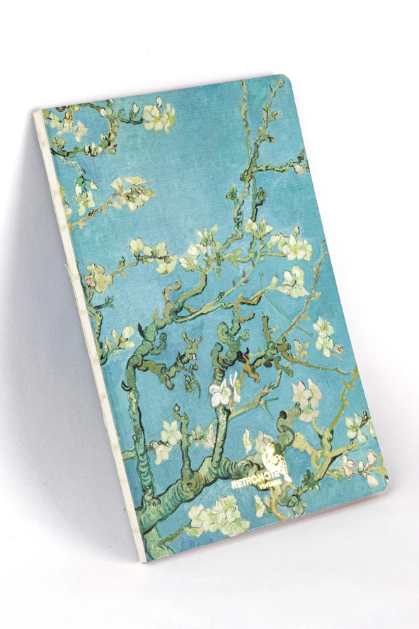 Vintage Serisi 1 - Van Gogh - Almond Blossom, 1890 - Çizgisiz - 96 Sayfa - 14,8x21cm