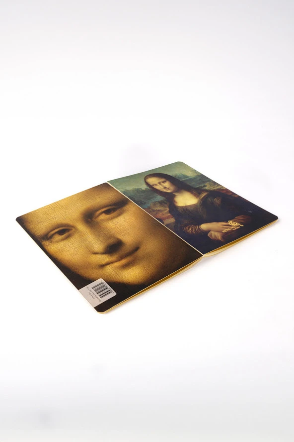 Vintage Serisi 4 - Da Vinci - Mona Lisa, 1503-6 - Çizgisiz - 96 Sayfa - 14,8x21cm - 4