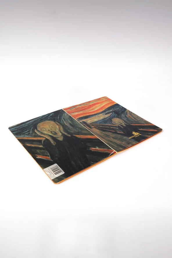Vintage Serisi 9 - Edward Munch - The Scream, 1893 - Çizgisiz - 96 Sayfa - 14,8x21cm - 4