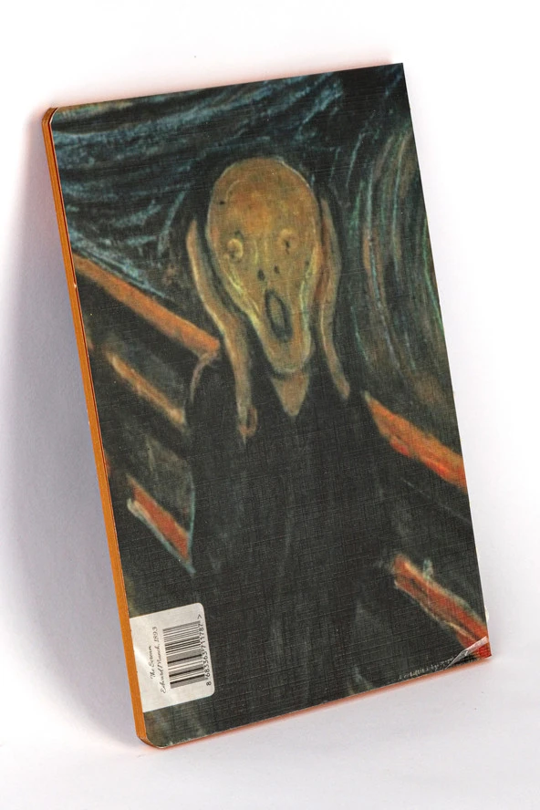 Vintage Serisi 9 - Edward Munch - The Scream, 1893 - Çizgisiz - 96 Sayfa - 14,8x21cm - 8
