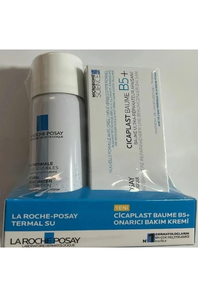 LA ROCHE POSAY Cicaplast Baume B5+ Onarıcı Bakım Kremi + Termal Su 8690595183619