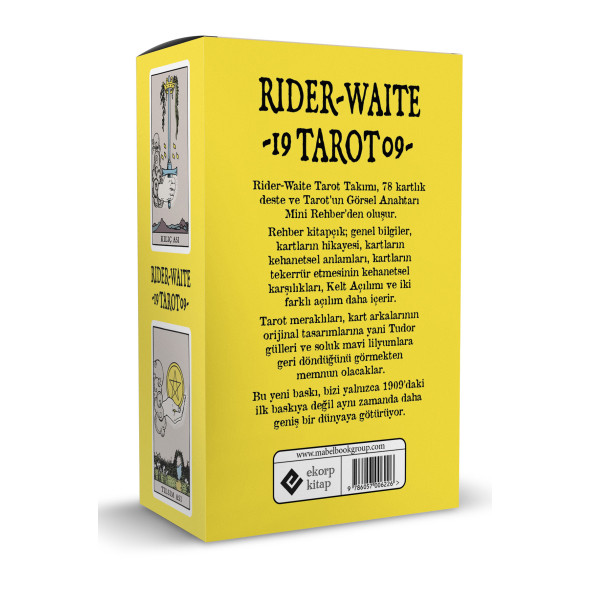 Rider-waite Tarot Orijinal - 78 Kartlık Klasik Deste Ve Tarotun Görsel Anahtarı Mini Ile Başlangıç - 8