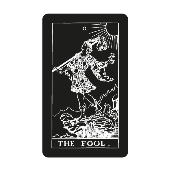 Black Tarot English Edition - 78 Cards and The Pictorial Key to the Tarot Classic Guide - 2
