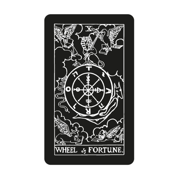 Black Tarot English Edition - 78 Cards and The Pictorial Key to the Tarot Classic Guide - 3