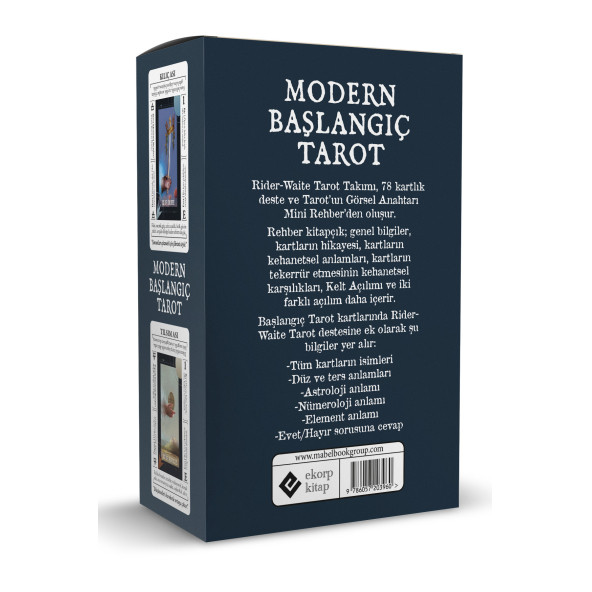 Modern Başlangıç Tarot Takımı - Yeni Başlayanlar Için Açıklamalı Deste Alisa Drachynska - 8
