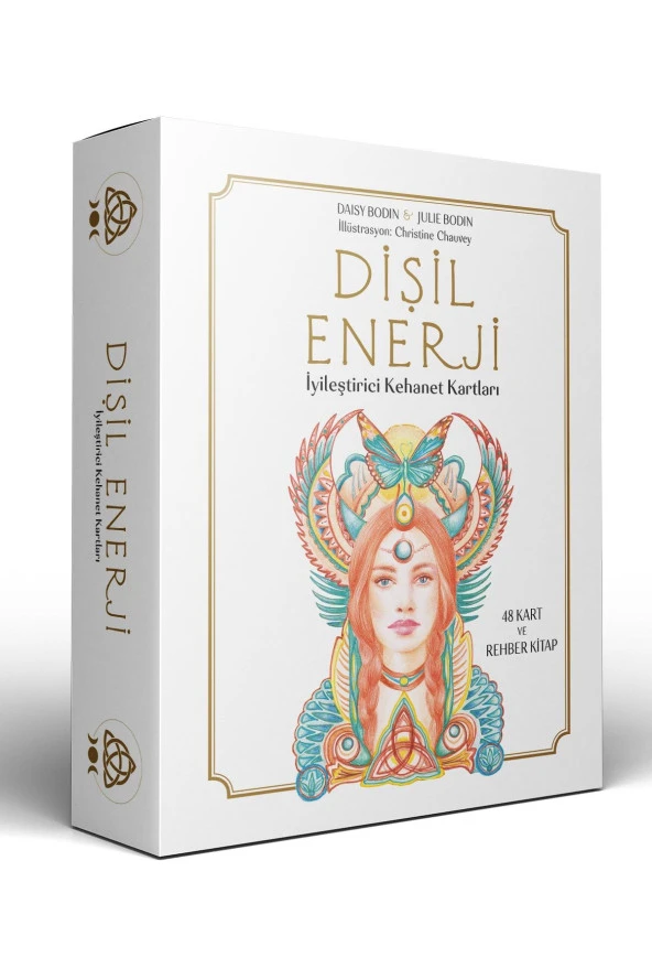 Dişil Enerji Iyileştirici Kehanet Kartları - 48 Kartlık Deste Ve 160 Sayfa Rehber Kitap 2022 Tarot