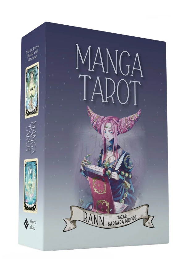 Manga Tarot Takımı - 78 Kartlık Deste Ve Rehber Kitap 2022 - Rann & Barbaramoore