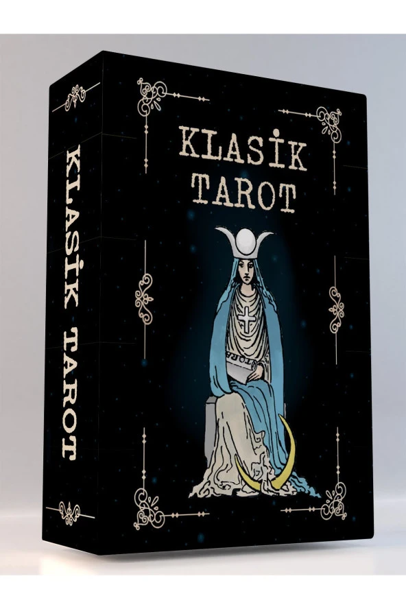 Mini Klasik Tarot - 78 Kart Ve Tarot'un Anahtarı Mini Rehber Kitap Ile Başlangıç 2022