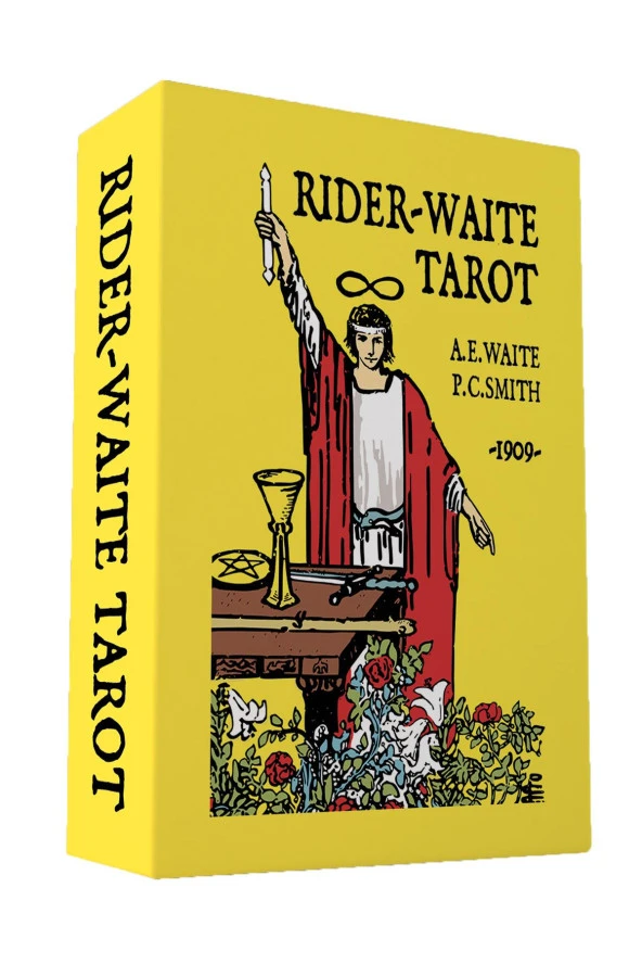 Mini Rider-waite Tarot Orijinal - 78 Kartlık Klasik Deste Ve Tarotun Anahtarı Mini Ile Başlangıç