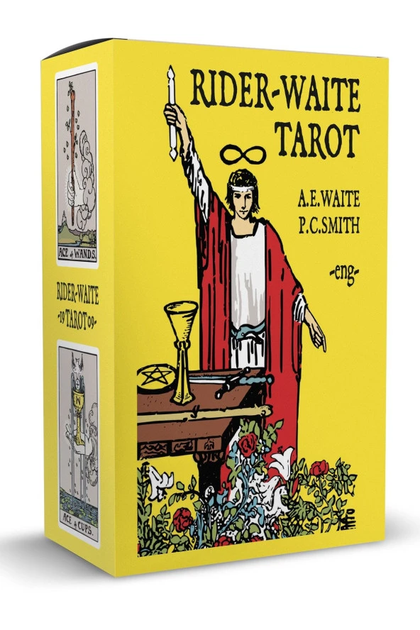 English Rider-waite Tarot Kit - 78 Cards And The Pictorial Key To The Tarot Classic Guide