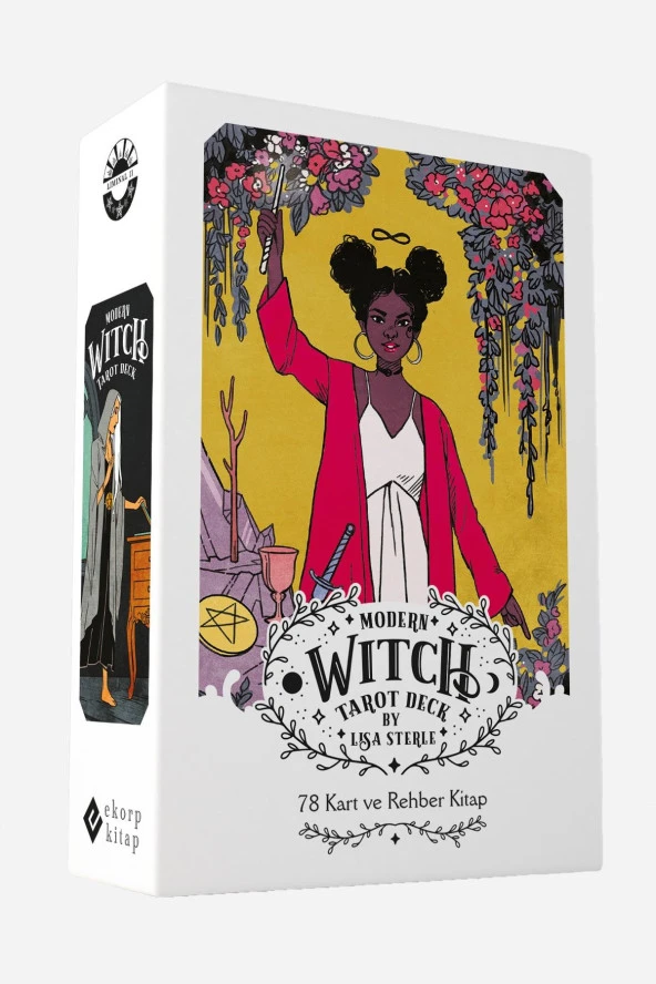 Modern Witch Tarot Takımı - 78 Kartlık Deste Ve Rehber Kitap 2022 - Lisa Sterle EkorpMWT, one size