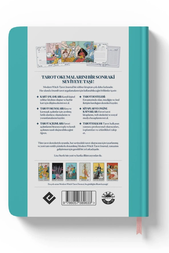 Modern Witch Tarot Journal - Günlük Notlarını Al / Kişisel Rehberini Oluştur - Lisa Sterle - 5