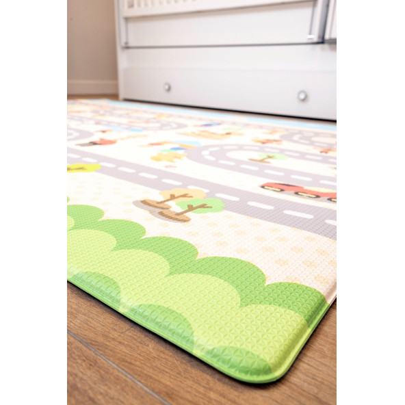 Oggia Traffic Park Premium Oyun Matı / Halısı 140cm-200cm-12mm MAT011 - 9