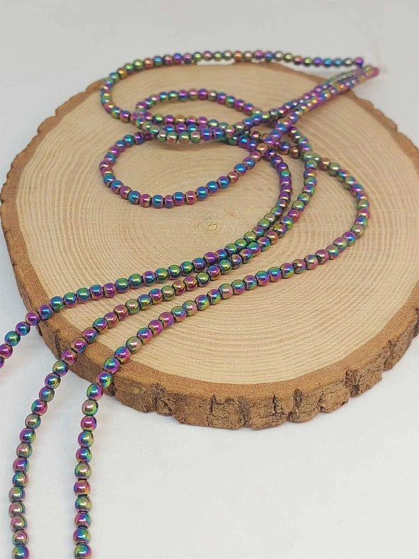 Hematit Taşı Dizi 4mm (48174) - Resim 2