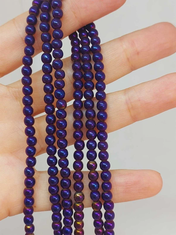 Hematit Taşı Dizi 4mm (48176) ürün görseli