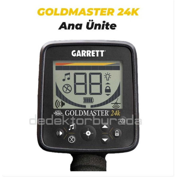 Garrett GoldMaster 24K Altın Dedektörü - 3