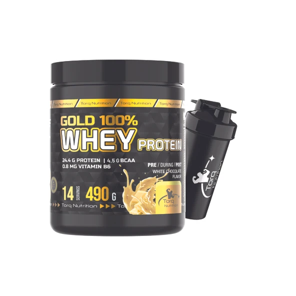 Torq Nutrition Gold Whey Protein Beyaz Çikolata Aromalı 490 Gr
