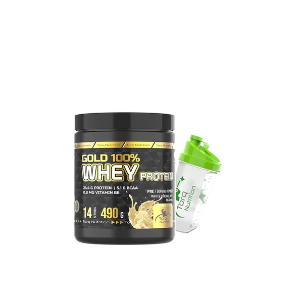 Torq Nutrition Gold Whey Protein Beyaz Çikolata Aromalı 490 Gr