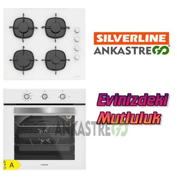 Silverline CS5335W01 - BO6503W01 Ankastre Set