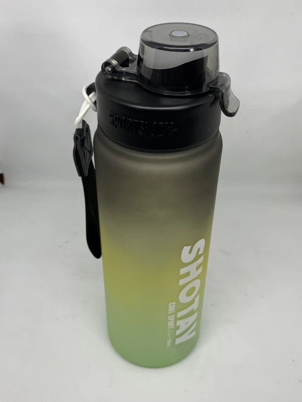 Shotay Cool Sport 950 ML Siyah-Yeşil Matara ST-7217