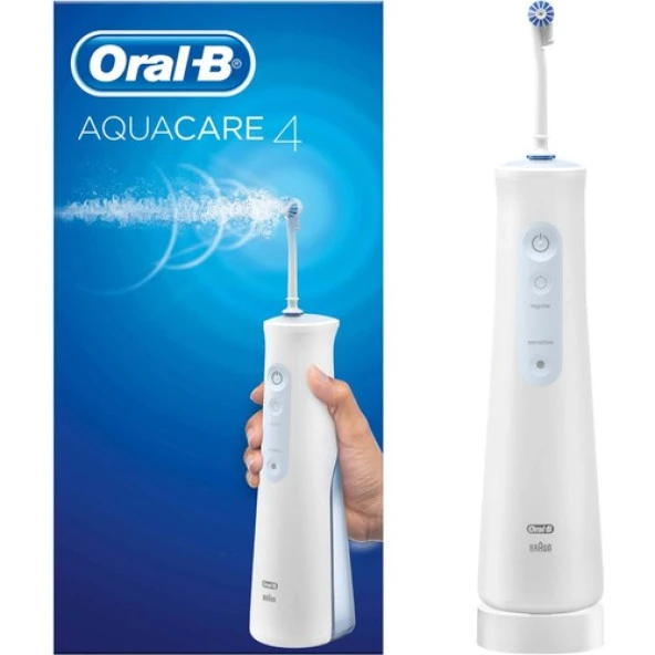 Oral-B Aquacare 4 Oxyjet Şarjlı Ağız Duşu