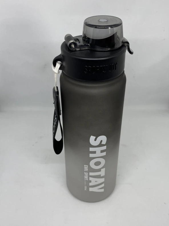 Shotay Cool Sport 950 ML Siyah-Gri Matara ST-7217