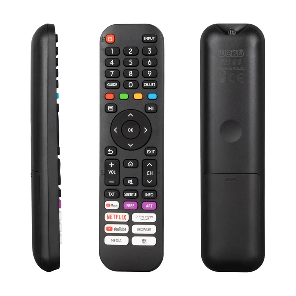 Weko KL Awox Netflix Youtube Prime Video Tuşlu Lcd Led TV Kumanda - 3