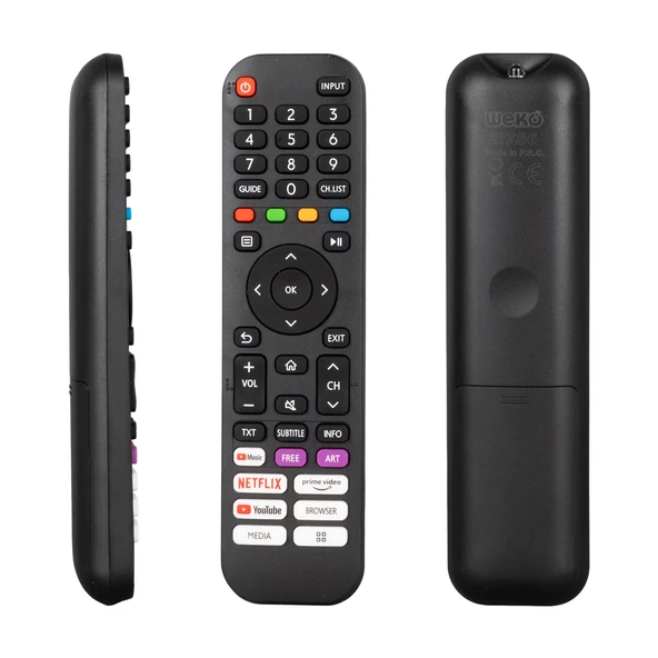 Weko KL Awox Netflix Youtube Prime Video Tuşlu Lcd Led TV Kumanda - 2