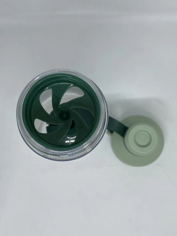 SHOTAY Tea Cup Süzgeçli Tritan Matara Yeşil 680 ml ST- 6637 - 2