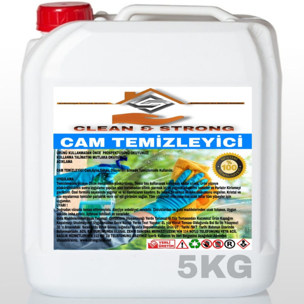 CAM TEMİZLEYİCİ 5KG