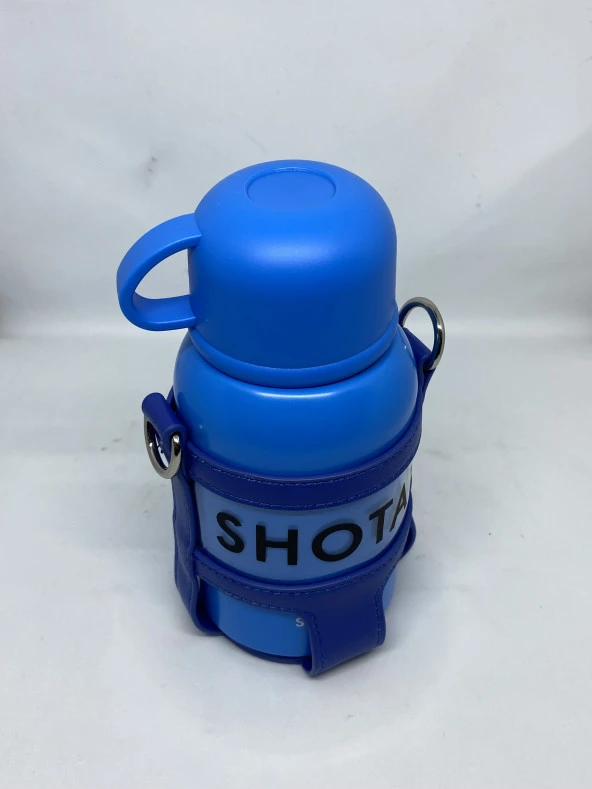 Double Drink - Double Cover 520 ml matara mavi ST-8815 - 4