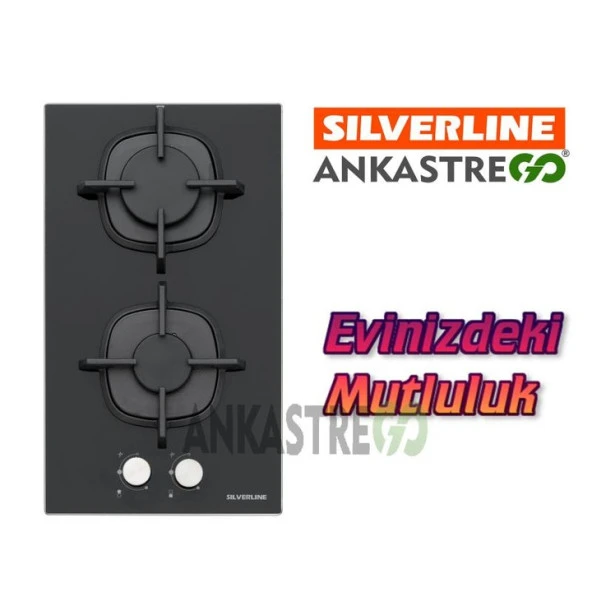 Silverline CS5410B01 Ankastre Ocak Siyah