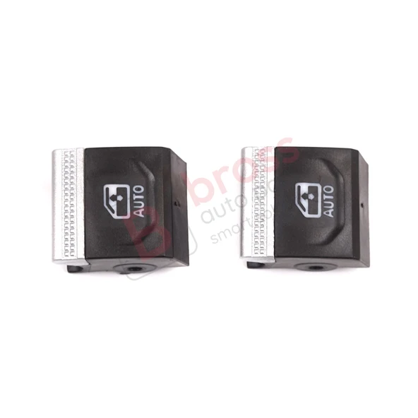 Renault Clio MK5 Captur MK2 5-Kapı İçin 2 Adet Cam Açma Düğme Kapağı 254107001R ürün görseli 1