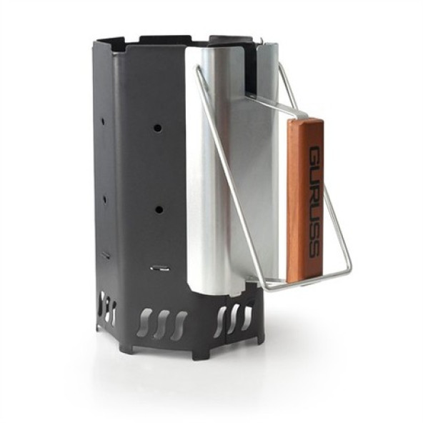 Guruss Travel-X Taşınabilir Kömürlü Tam Set Mangal - 3