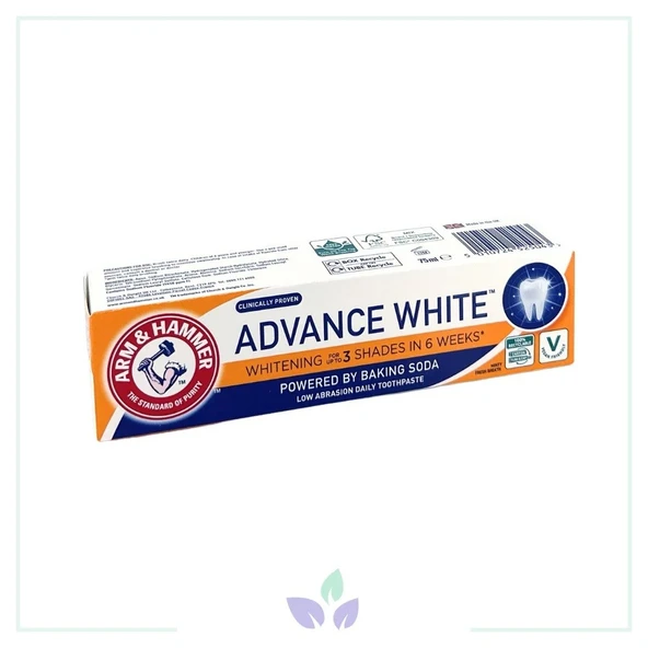 Arm & Hammer Advance White 3 Tona Kadar Beyazlatıcı 75 ml Diş Macunu