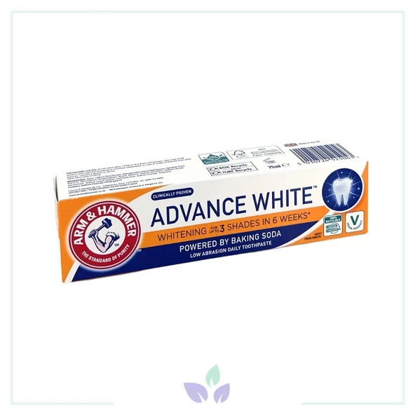 Arm & Hammer Advance White 3 Tona Kadar Beyazlatıcı 75 ml Diş Macunu