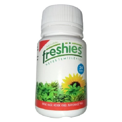 Freshies Doğal Nefes Temizleyici 24 Bitkisel Kapsül