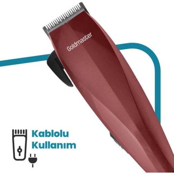 GOLDMASTER RUBY GM-8103 SAÇ KESME MAKİNESİ - 2