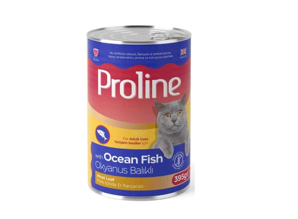 Proline Okyanus Balıklı Yetişkin Kedi Konservesi 395 Gr