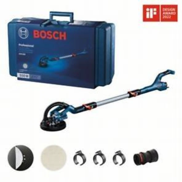 Bosch GTR 550 Alçı Zımpara Makinası Çantalı 0.601.7D4.020