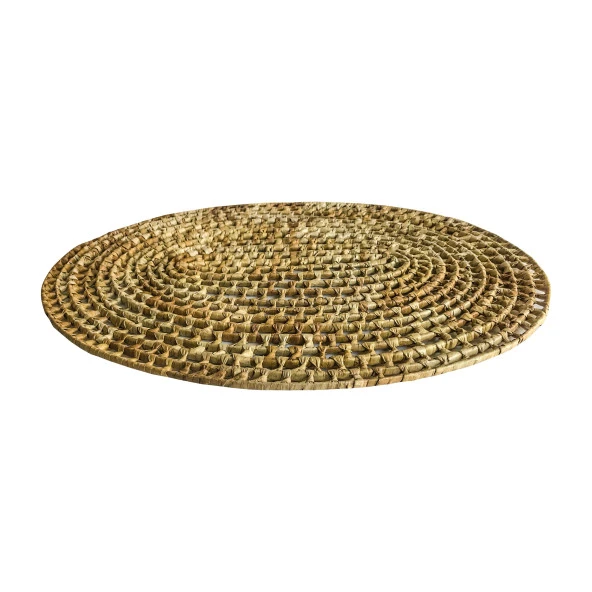 Rattan Hasır Dekoratif Supla Amerikan Servis 100% El Yapımı Oval Büyük - 2