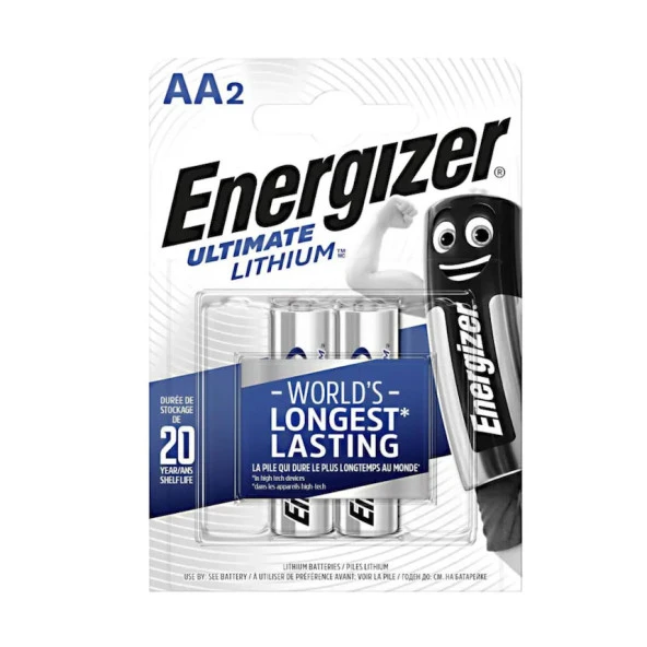 Energizer Ultimate Lityum AA2 Kalem Pil 2 li
