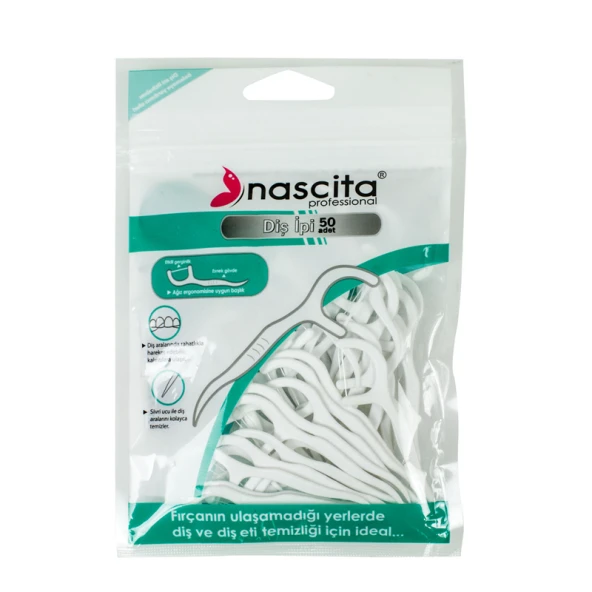 Nascita Nane Aromalı Kürdanlı Diş İpi 50 li