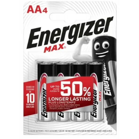 Energizer Max Plus Alkalin Aa Kalem Pil 4Lü (Bp4)