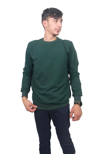 Erkek MercanYeşili Sweatshirt 6