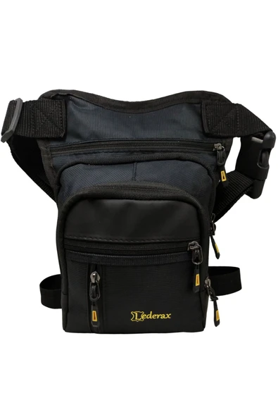 Lederax Su Geçirmez Bacak ve Bel Çantası Erkekler Için LD242 - Resim 3